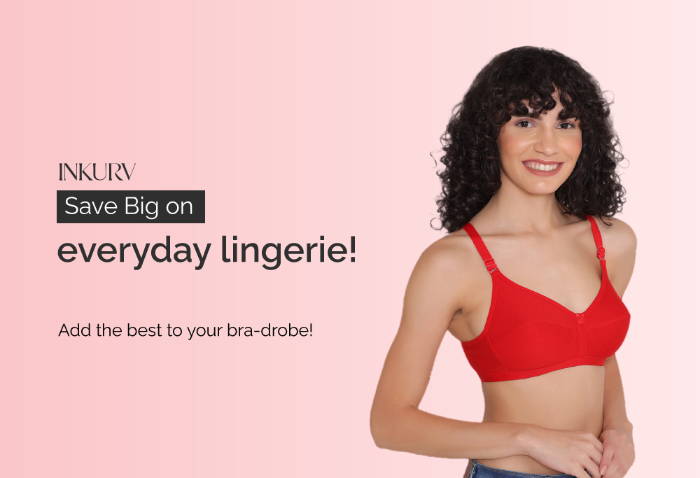Value Pack Of Three Cotton Daily Use Bras at Rs 299/piece, Pure Cotton Bra  in Delhi