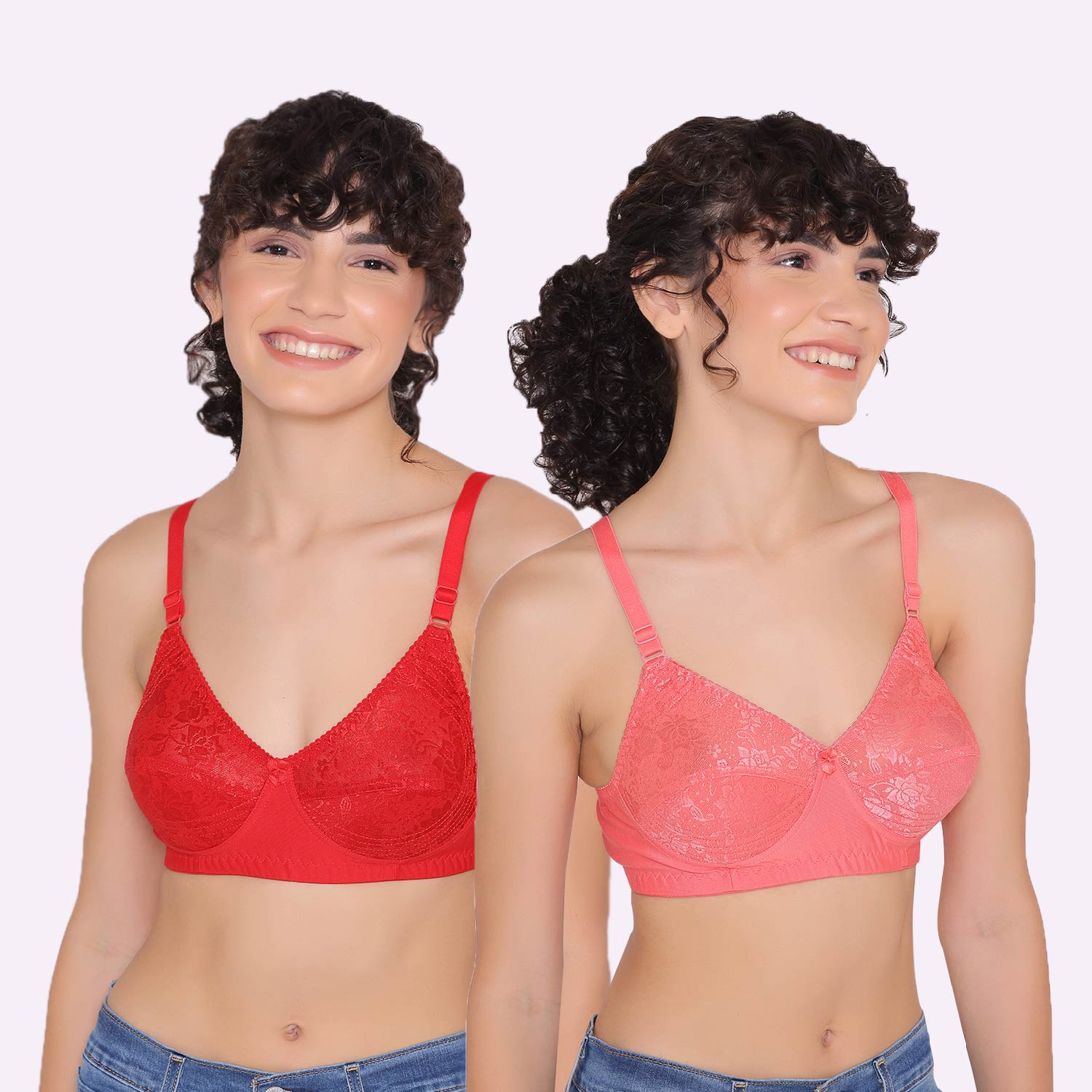 Front Open Bra (pack Of 2) Mp - 38c, Available at Rs 259/piece, Non Padded  Bra