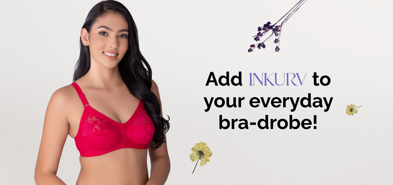 Women's Full Coverage Bras, Cotton Fitting Bra - Inkurv Online Store –  INKURV
