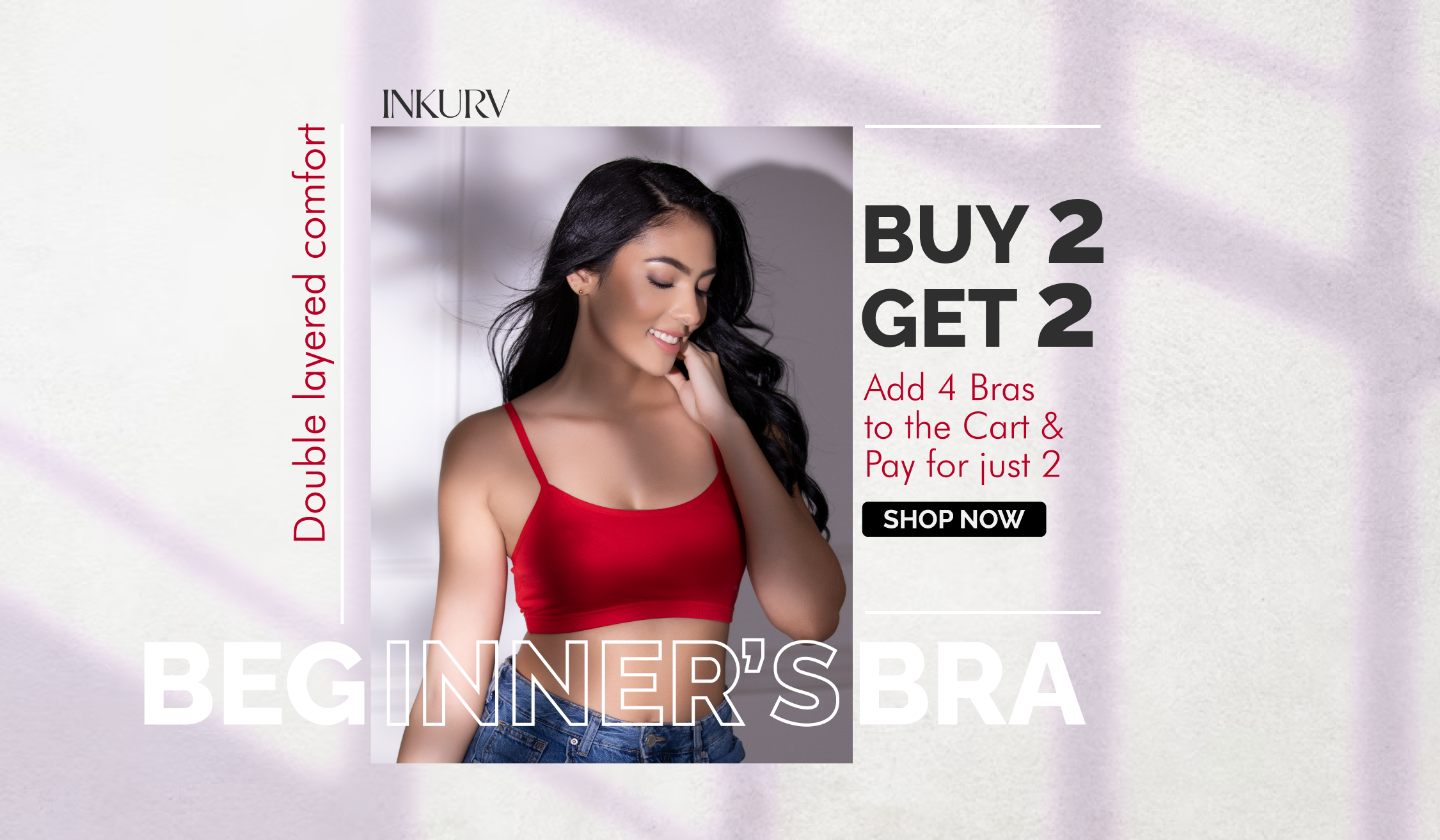 Buy INKURV Full Coverage Bra for Women, Non Padded, Non Wired, Rich  Micro Cotton Fabric, Everyday Bra for Heavy Support, Floral Design  Regular Bra - Combo of 3 Thea
