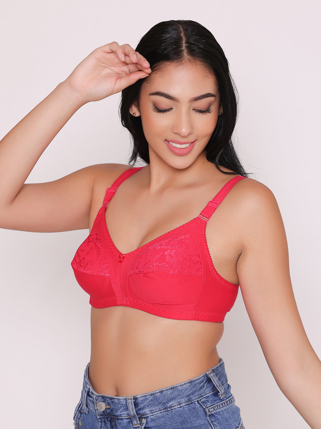 Buy online Set Of 2 Transparent Strap Sports Bras from lingerie for Women  by Komli for ₹520 at 0% off