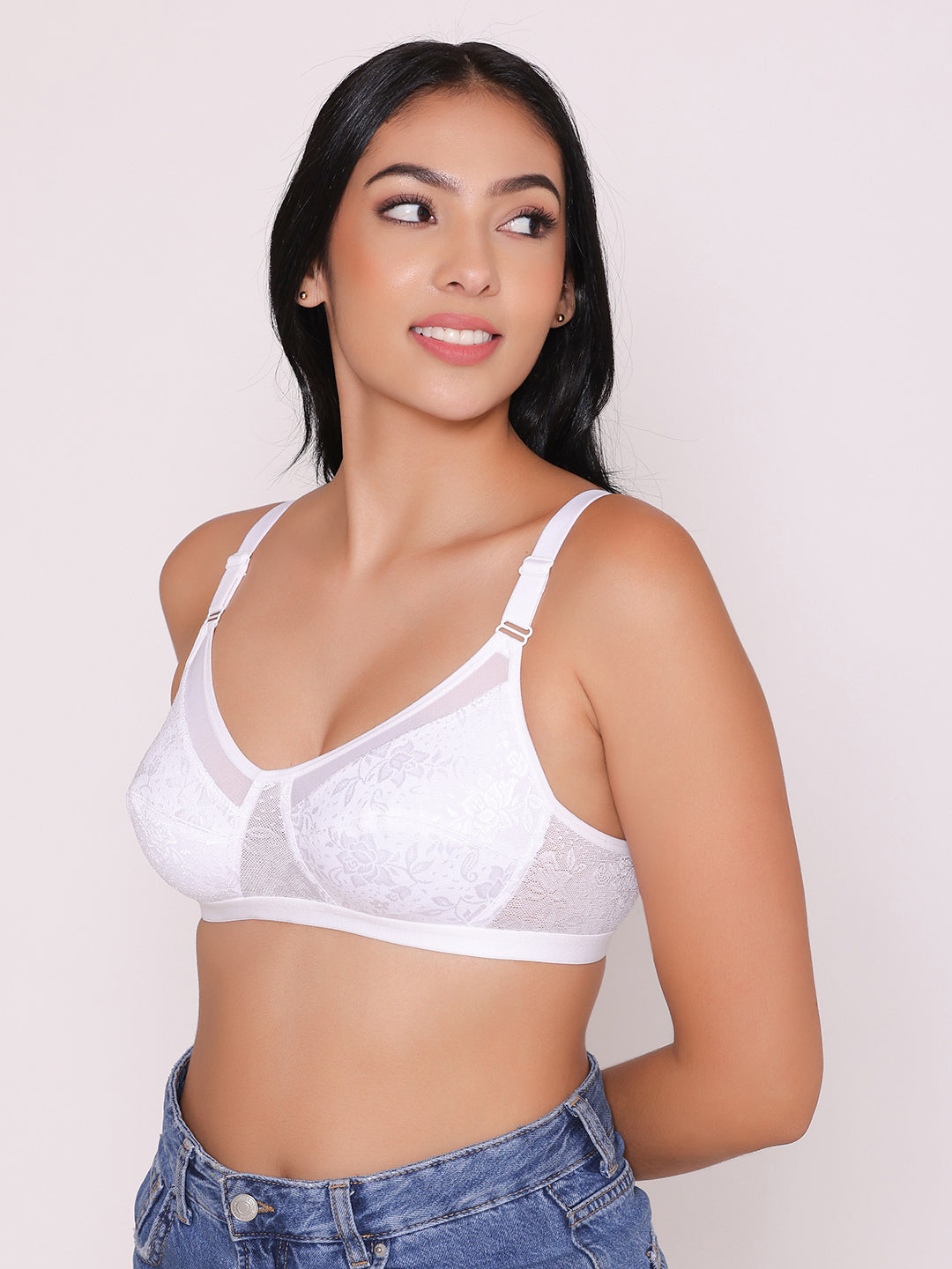 Buy INKURV Everyday Bra for Women Full Coverage with Rich Micro