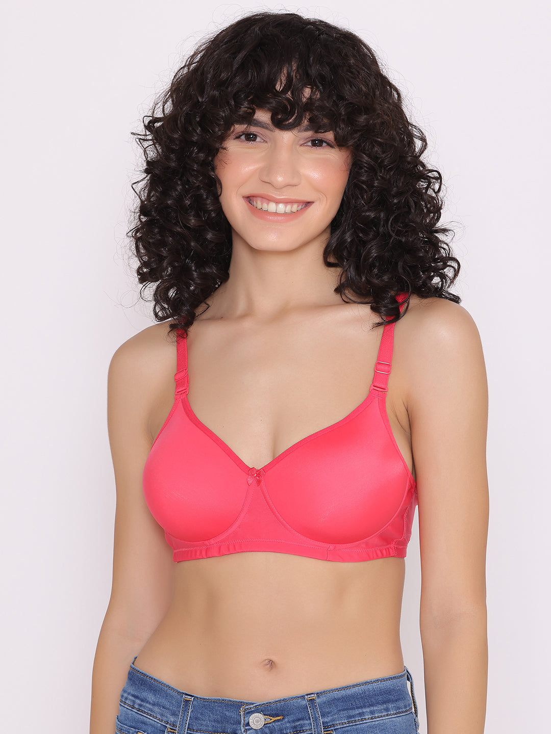 Women's Padded and Non Wired Full Coverage T-Shirt Bra (Pack of 3)-LILY INKURV | 20% Off on Our Exclusive Range of Bra,Shapewear & Sports Bra