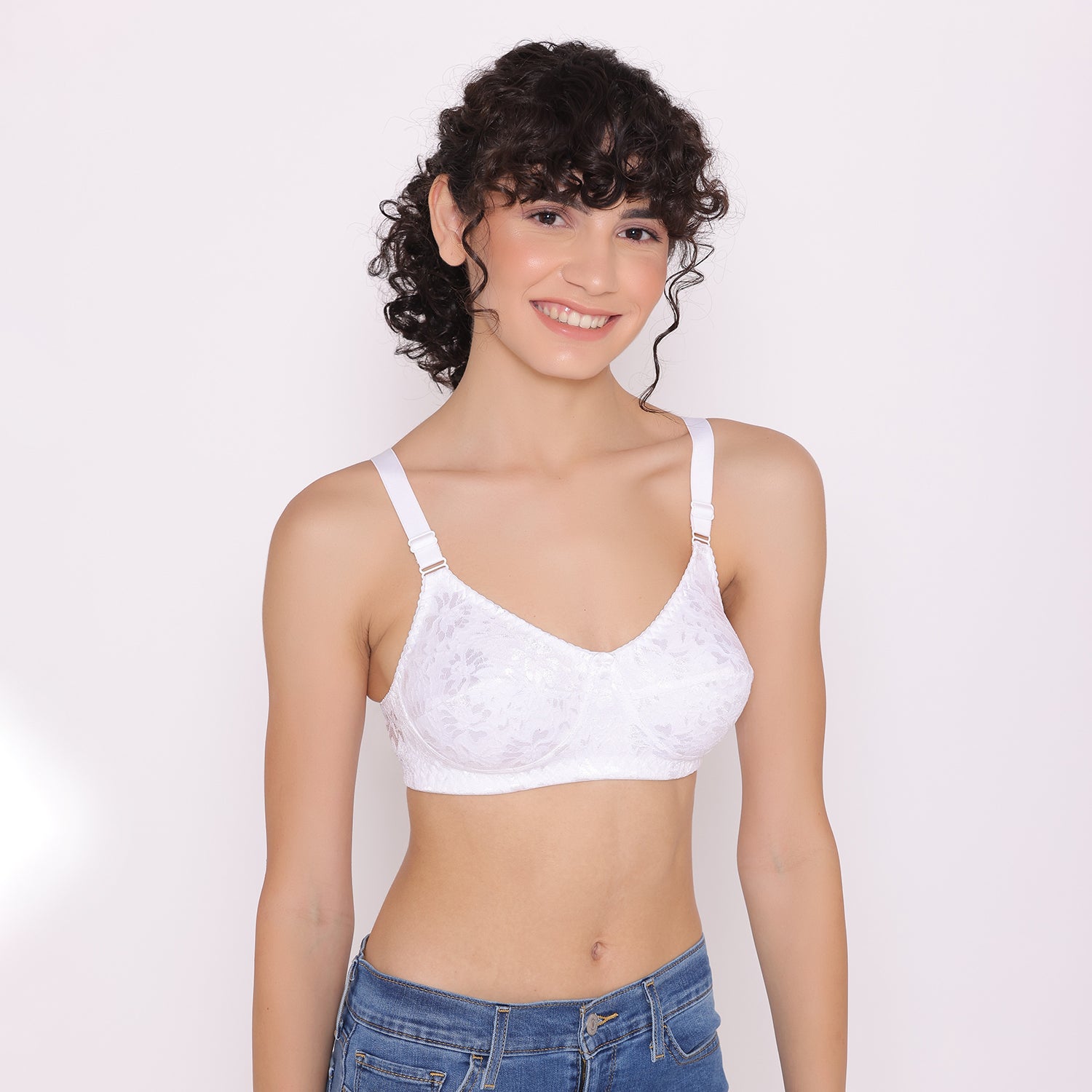 WITHWE Bras for Women Non-Padded Bras for Women, Support Bra with