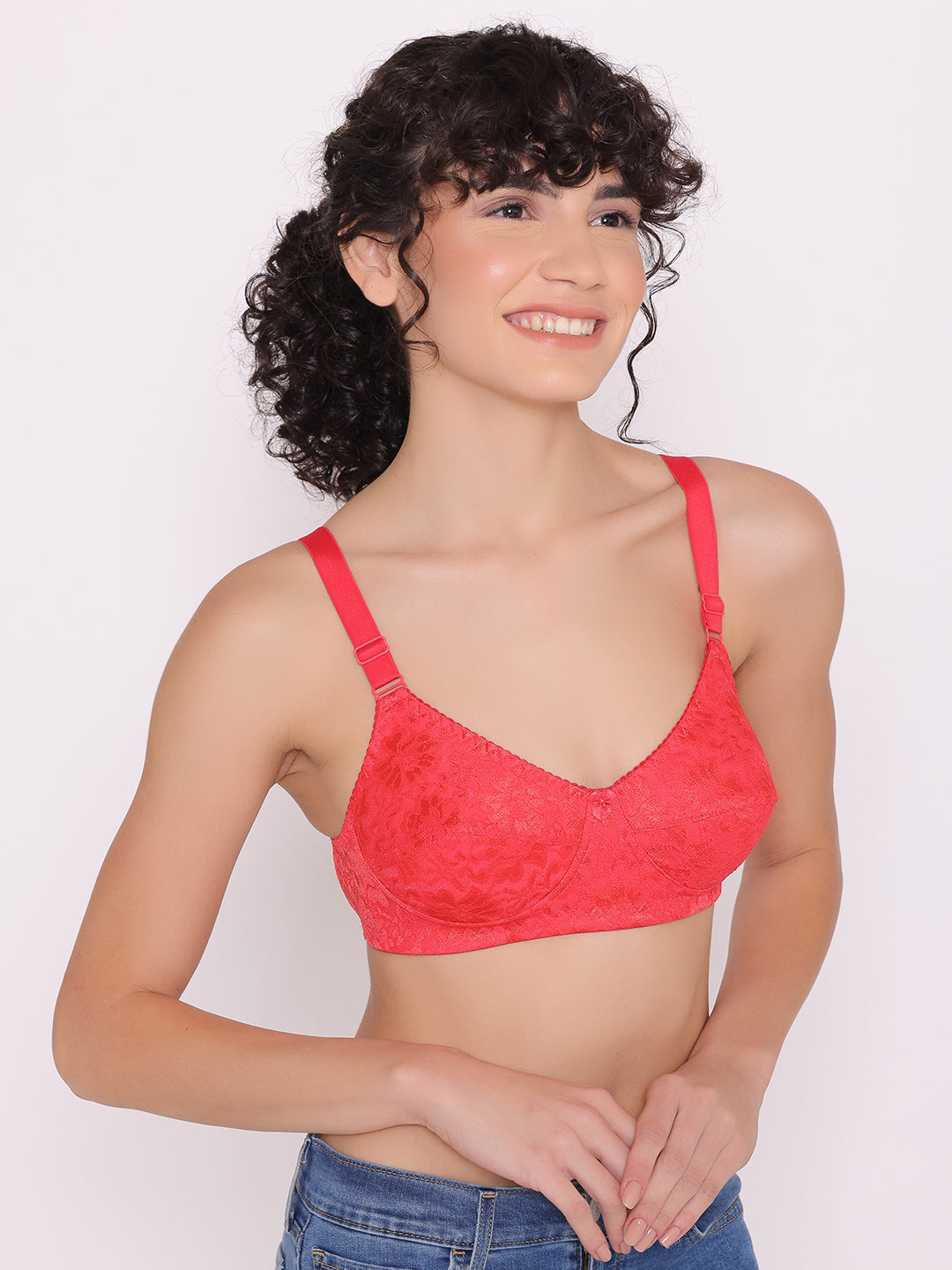 Buy Planetinner Non Padded Non Wired Full Coverage Pure Cotton Bra - Beige  at Rs.600 online