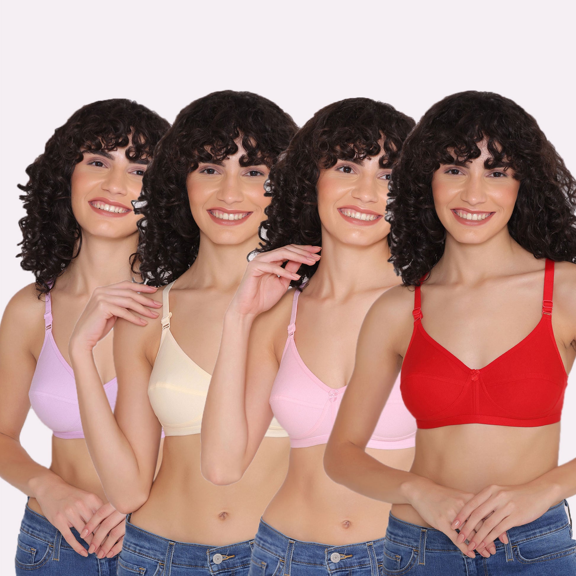 Inkurv Bra Collection  Non-Wired Full Coverage Everyday Bras